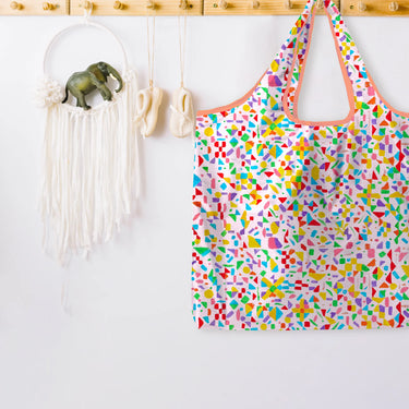 ART:DIS Reuseable Bag – Confetti Shapes by Eugene Yeo