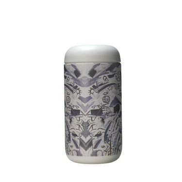 ART:DIS Ceramic Travel Mug – Monochrome by Joshua Tang